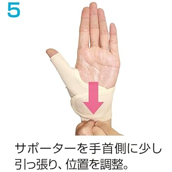 Amazon | CM関節サポーター 右手用 親指サポーター 薄手タイプ